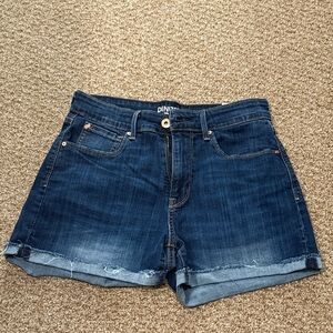 Denizen from Levi's Dark Blue Jean Shorts
